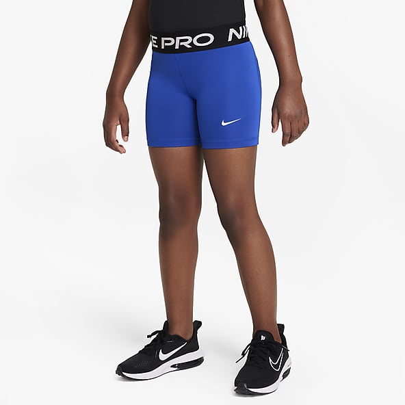 Blue nike pro shorts clearance